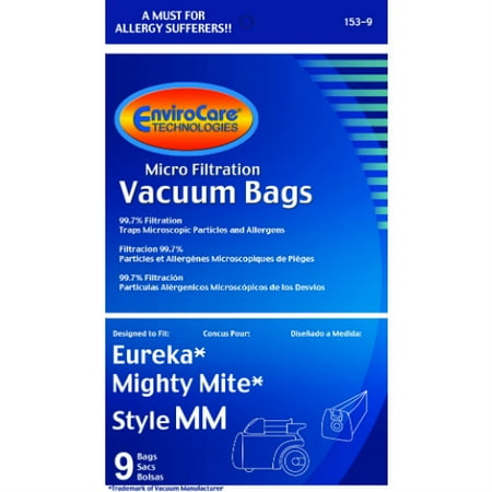153-9 Single Pack Replacement Replacement Vacuum Bag for Envirocare 60295BA-6